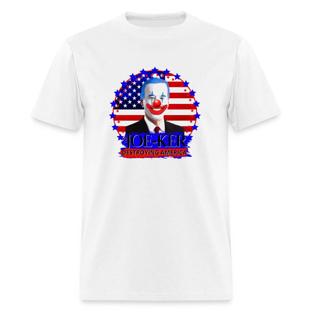 Joe-Ker Biden Classic T-Shirt - white