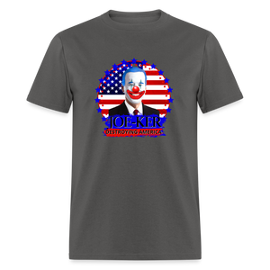 Joe-Ker Biden Classic T-Shirt - charcoal