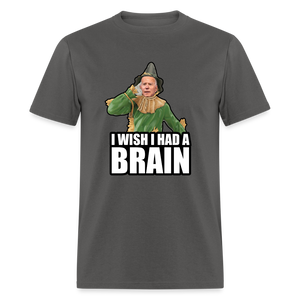 Joe Biden “I wish I had a brain" Unisex Classic T-Shirt - charcoal