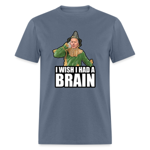 Joe Biden “I wish I had a brain" Unisex Classic T-Shirt - denim