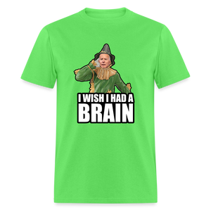 Joe Biden “I wish I had a brain" Unisex Classic T-Shirt - kiwi