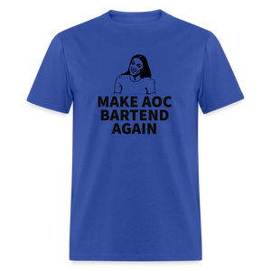 Make AOC Bartend Again Classic T-Shirt - royal blue