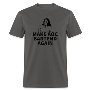 Make AOC Bartend Again Classic T-Shirt - charcoal