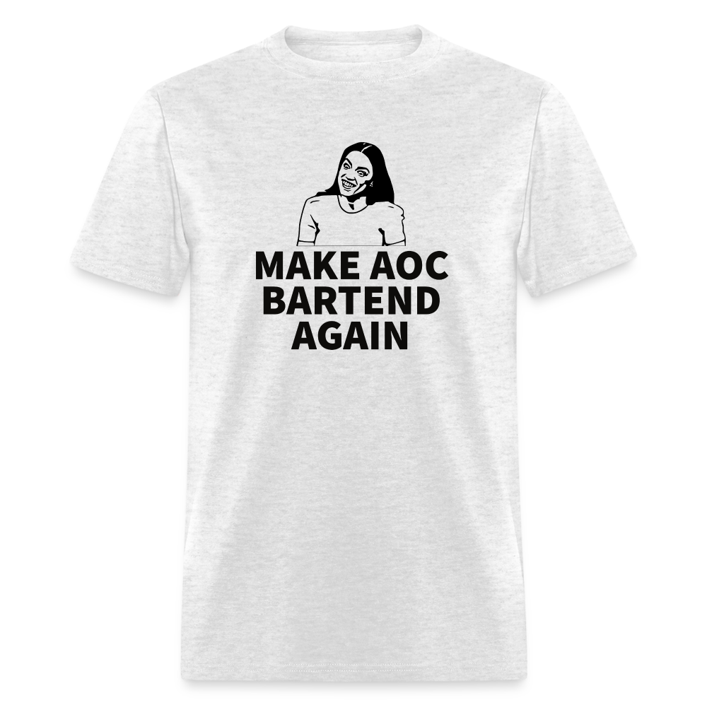 Make AOC Bartend Again Classic T-Shirt - light heather gray