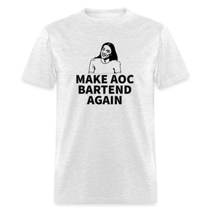 Make AOC Bartend Again Classic T-Shirt - light heather gray