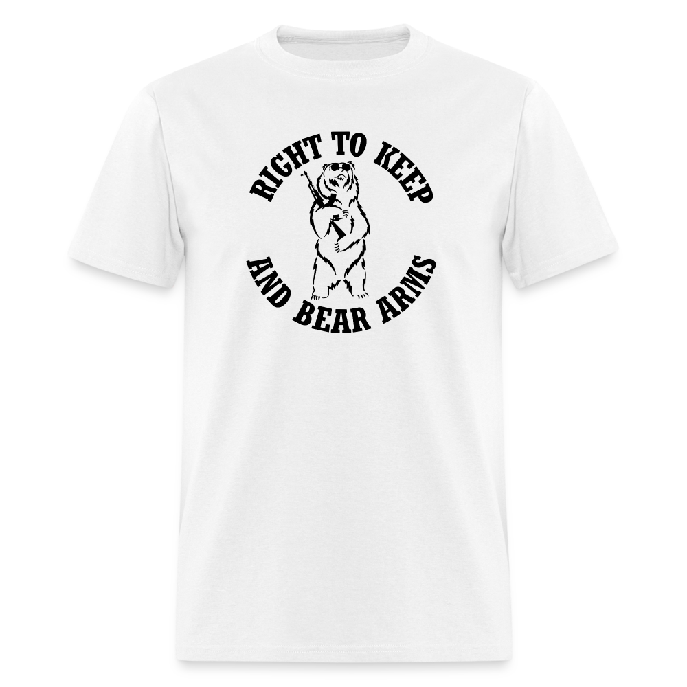 Right To Keep And bear Arms Classic T-Shirt - white