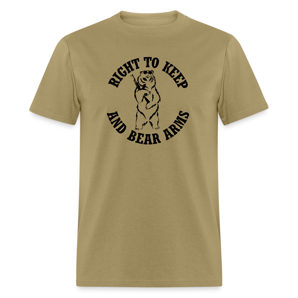 Right To Keep And bear Arms Classic T-Shirt - khaki