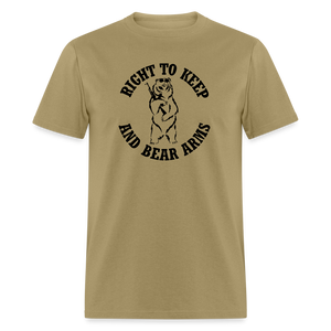 Right To Keep And bear Arms Classic T-Shirt - khaki