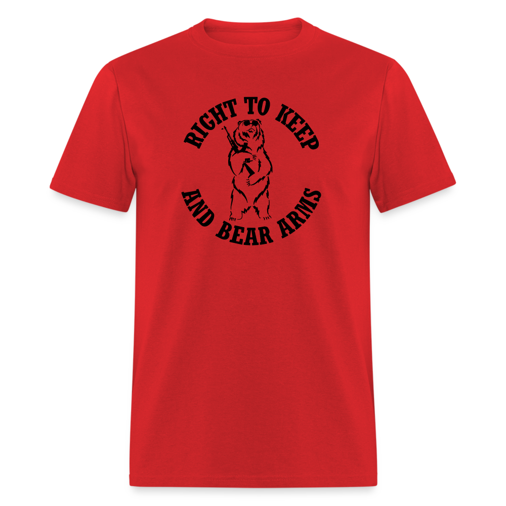 Right To Keep And bear Arms Classic T-Shirt - red