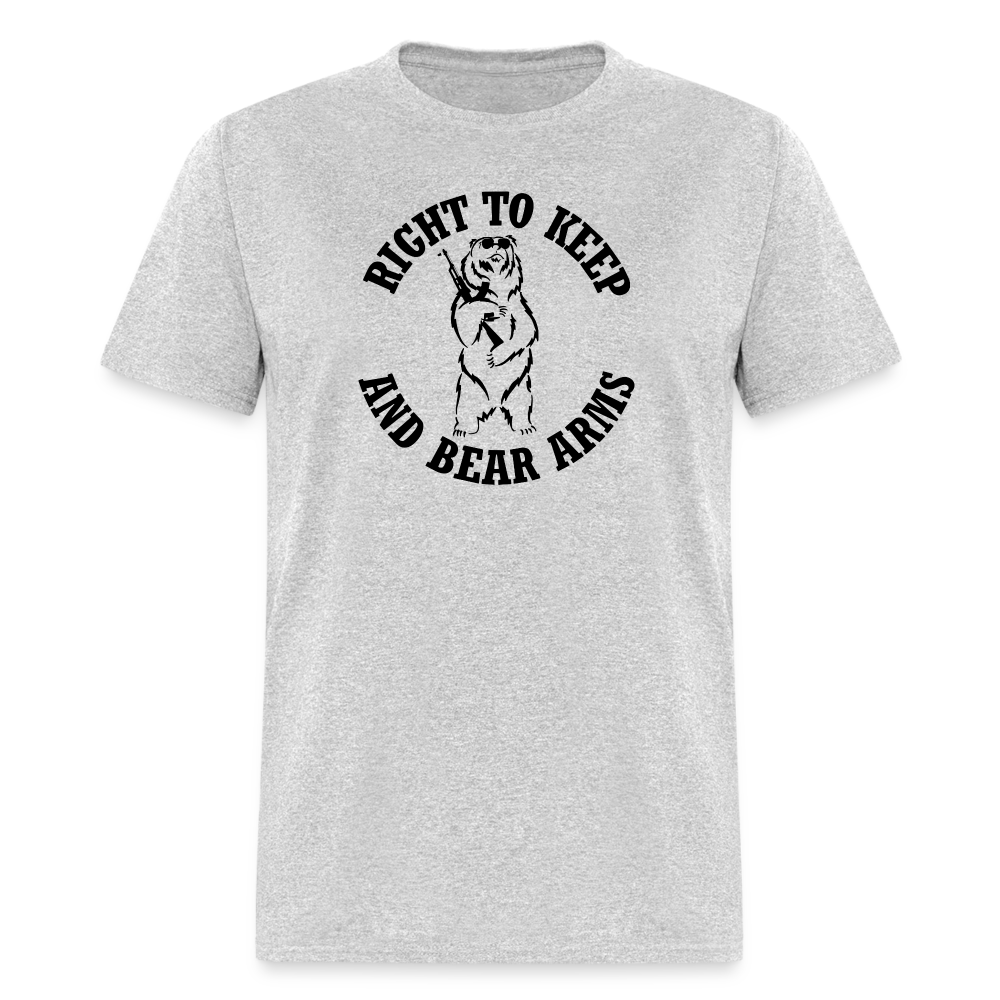 Right To Keep And bear Arms Classic T-Shirt - heather gray