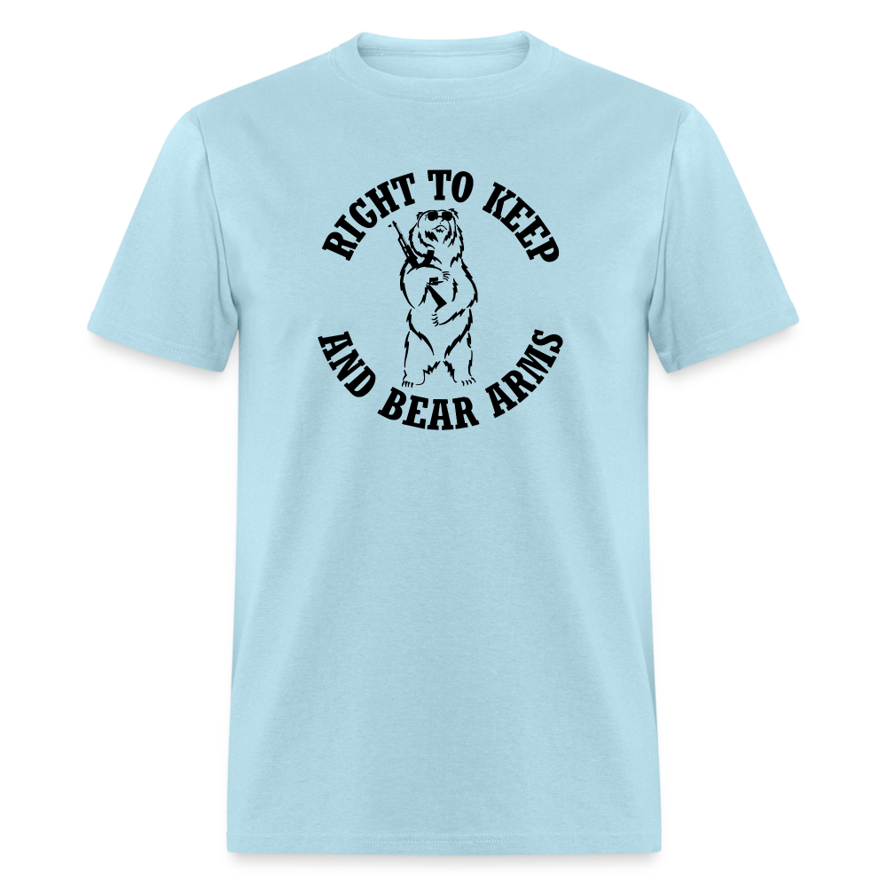 Right To Keep And bear Arms Classic T-Shirt - powder blue