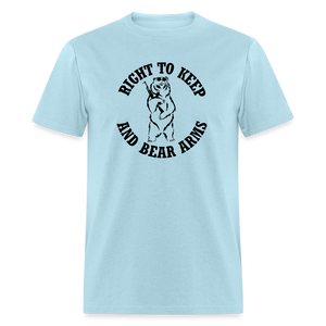 Right To Keep And bear Arms Classic T-Shirt - powder blue