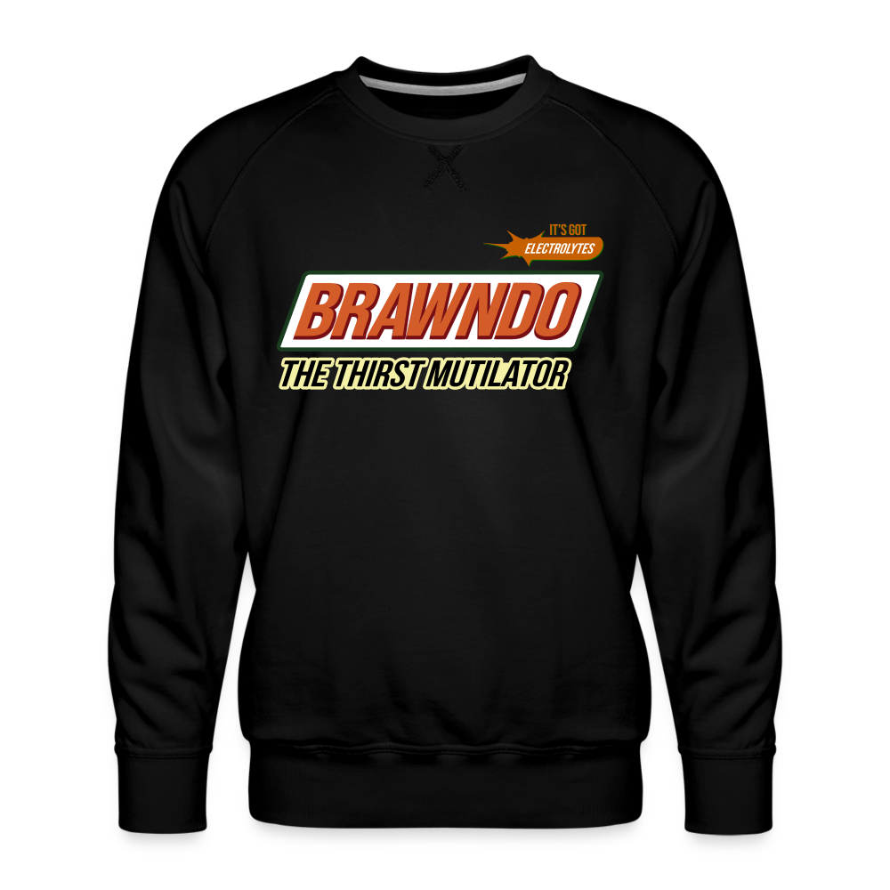 Brawndo Men’s Premium Sweatshirt - black