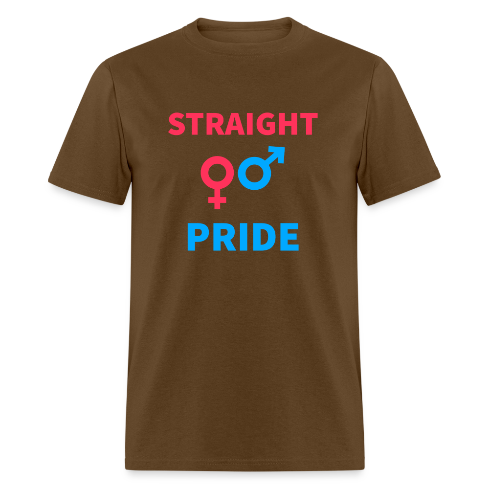 Straight Pride Classic T-Shirt - brown