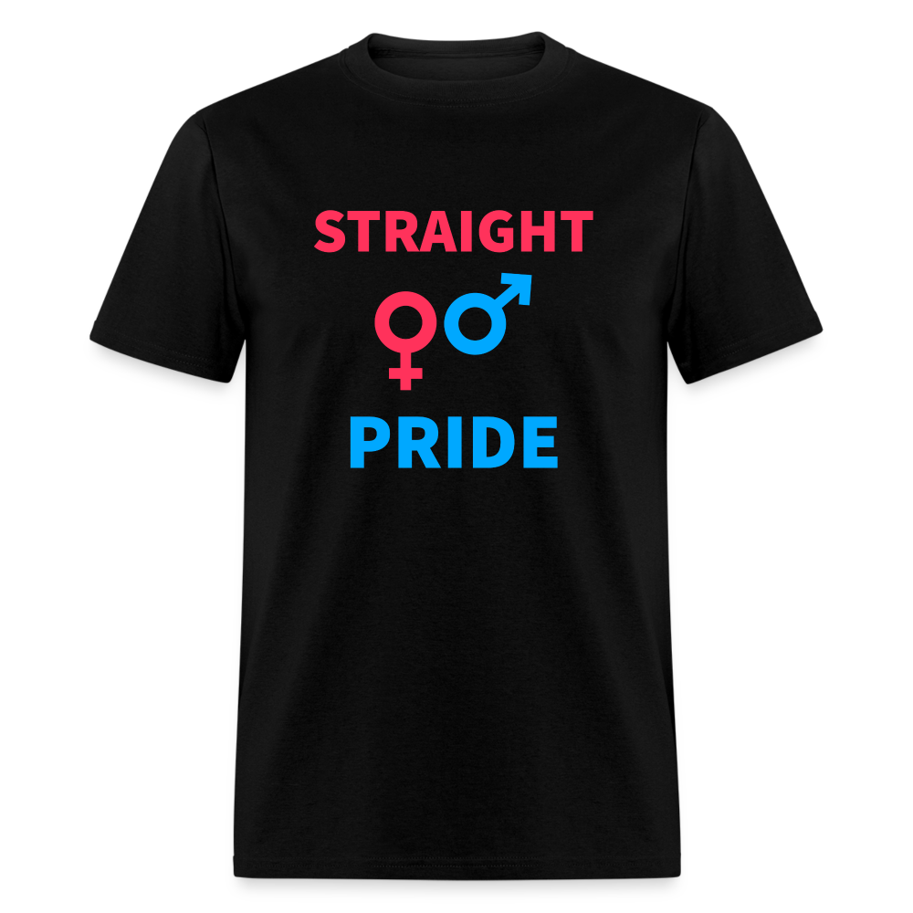 Straight Pride Classic T-Shirt - black