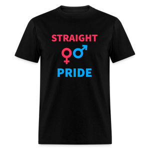 Straight Pride Classic T-Shirt - black