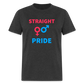 Straight Pride Classic T-Shirt - heather black