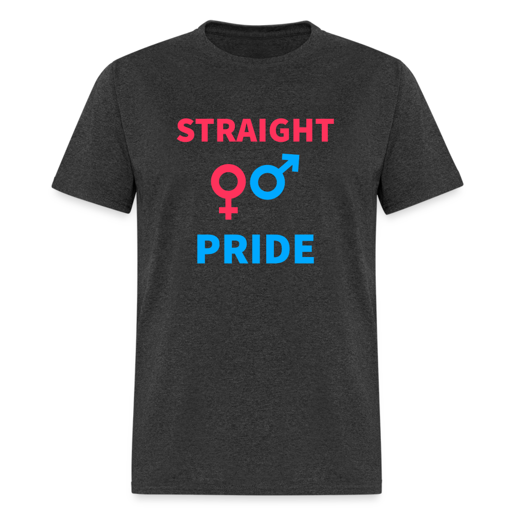 Straight Pride Classic T-Shirt - heather black