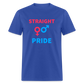 Straight Pride Classic T-Shirt - royal blue