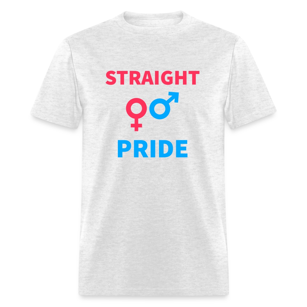 Straight Pride Classic T-Shirt - light heather gray