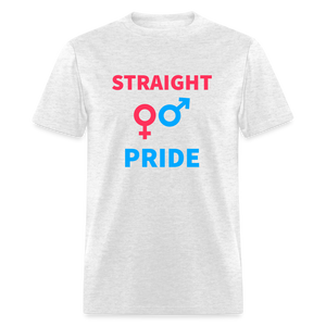 Straight Pride Classic T-Shirt - light heather gray