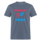 Straight Pride Classic T-Shirt - denim