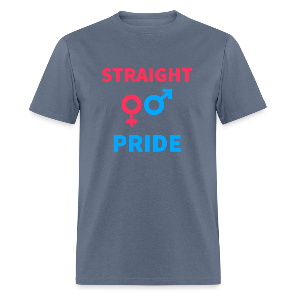 Straight Pride Classic T-Shirt - denim