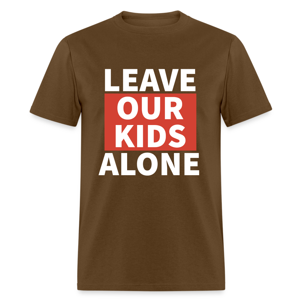 Leave Our Kids Alone Classic T-Shirt - brown