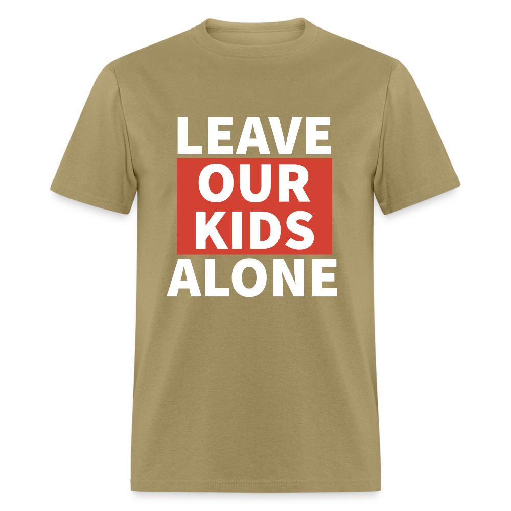 Leave Our Kids Alone Classic T-Shirt - khaki