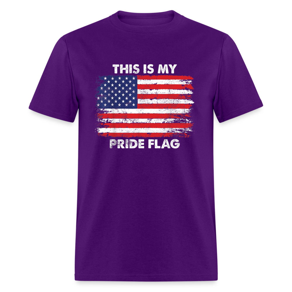 This is my PRIDE flag Classic T-Shirt - purple