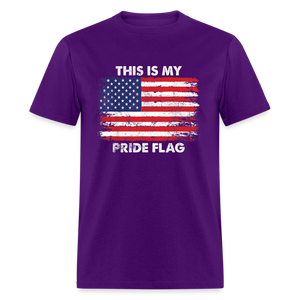 This is my PRIDE flag Classic T-Shirt - purple