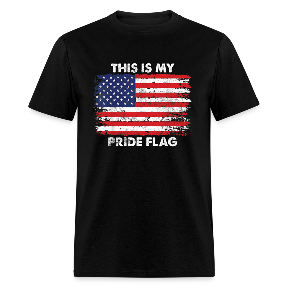 This is my PRIDE flag Classic T-Shirt - black