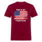 This is my PRIDE flag Classic T-Shirt - burgundy