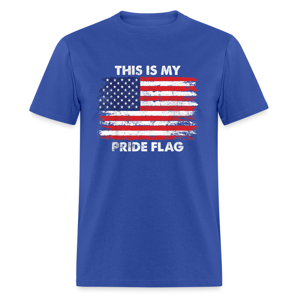 This is my PRIDE flag Classic T-Shirt - royal blue