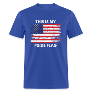 This is my PRIDE flag Classic T-Shirt - royal blue