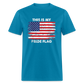 This is my PRIDE flag Classic T-Shirt - turquoise