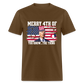 Merry 4th of You Know...The Thing Funny Biden Classic T-Shirt - brown