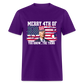 Merry 4th of You Know...The Thing Funny Biden Classic T-Shirt - purple