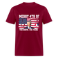 Merry 4th of You Know...The Thing Funny Biden Classic T-Shirt - burgundy