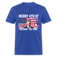 Merry 4th of You Know...The Thing Funny Biden Classic T-Shirt - royal blue