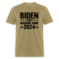 Biden for Nursing Home '24 Classic T-Shirt - khaki