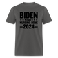 Biden for Nursing Home '24 Classic T-Shirt - charcoal