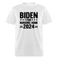 Biden for Nursing Home '24 Classic T-Shirt - light heather gray