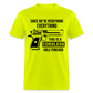 Since We're Redefining Everything This Is A Cordless Hole Puncher Classic T-Shirt - safety green