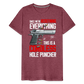 Since We're Redefining Everything, This Is A Cordless Hole Puncher Men's Premium T-Shirt - heather burgundy