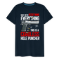 Since We're Redefining Everything, This Is A Cordless Hole Puncher Men's Premium T-Shirt - deep navy