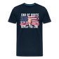 End Of Quote, Repeat The Line Funny Men's Premium T-Shirt - deep navy