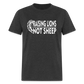 Raising Lions Not Sheep Classic T-Shirt - heather black