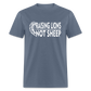 Raising Lions Not Sheep Classic T-Shirt - denim