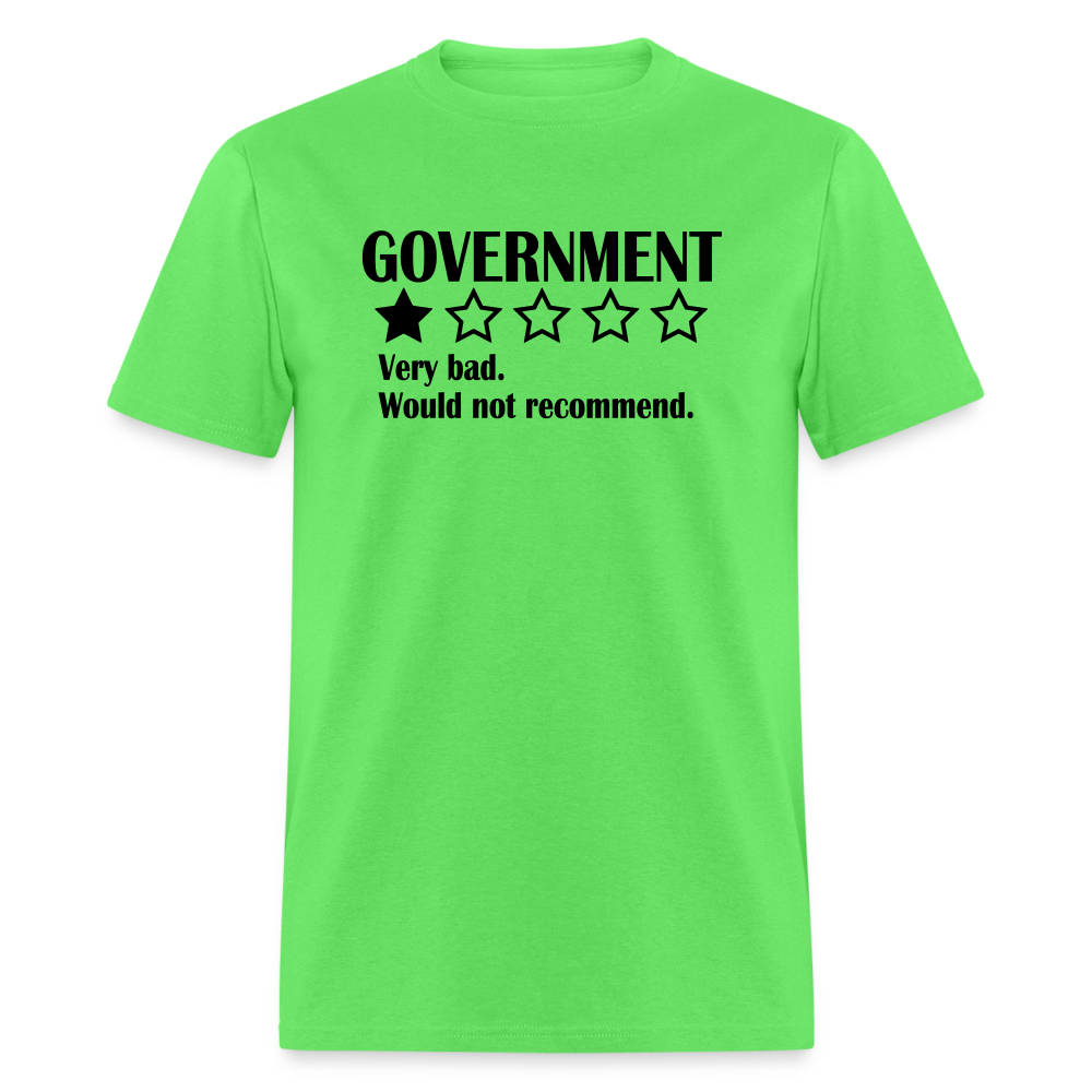 Review Of The Government - Very bad. Would not recommend  Classic T-Shirt - kiwi